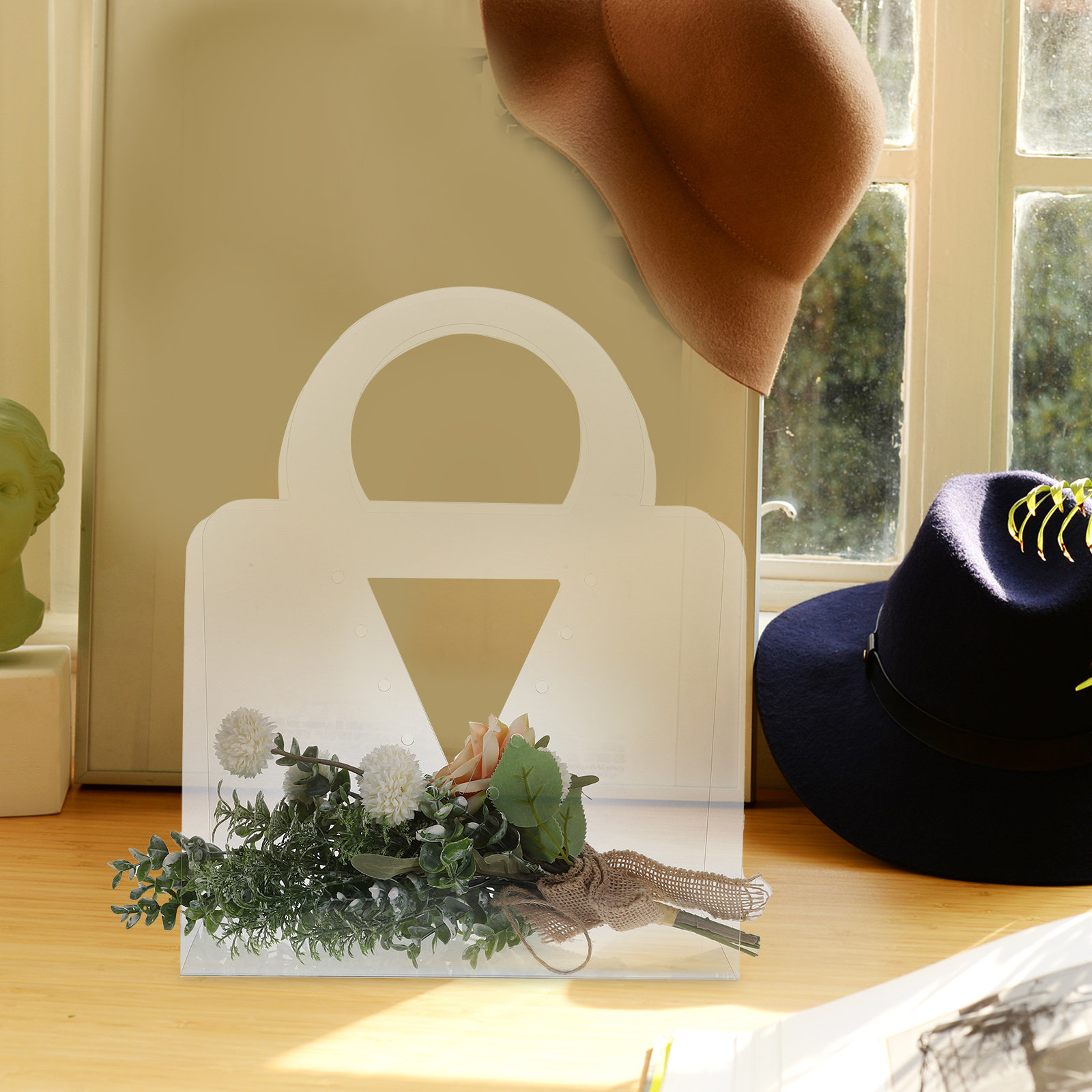 4 Adet Şeffaf Buket Hediye Çan - The Florist Supply Shop incelemesi ve fiyatı
