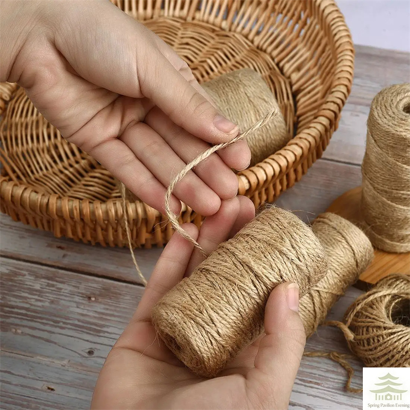 50/100M 2mm Doğal Jüt Halat Şe - Twine Jute Natural incelemesi ve fiyatı
