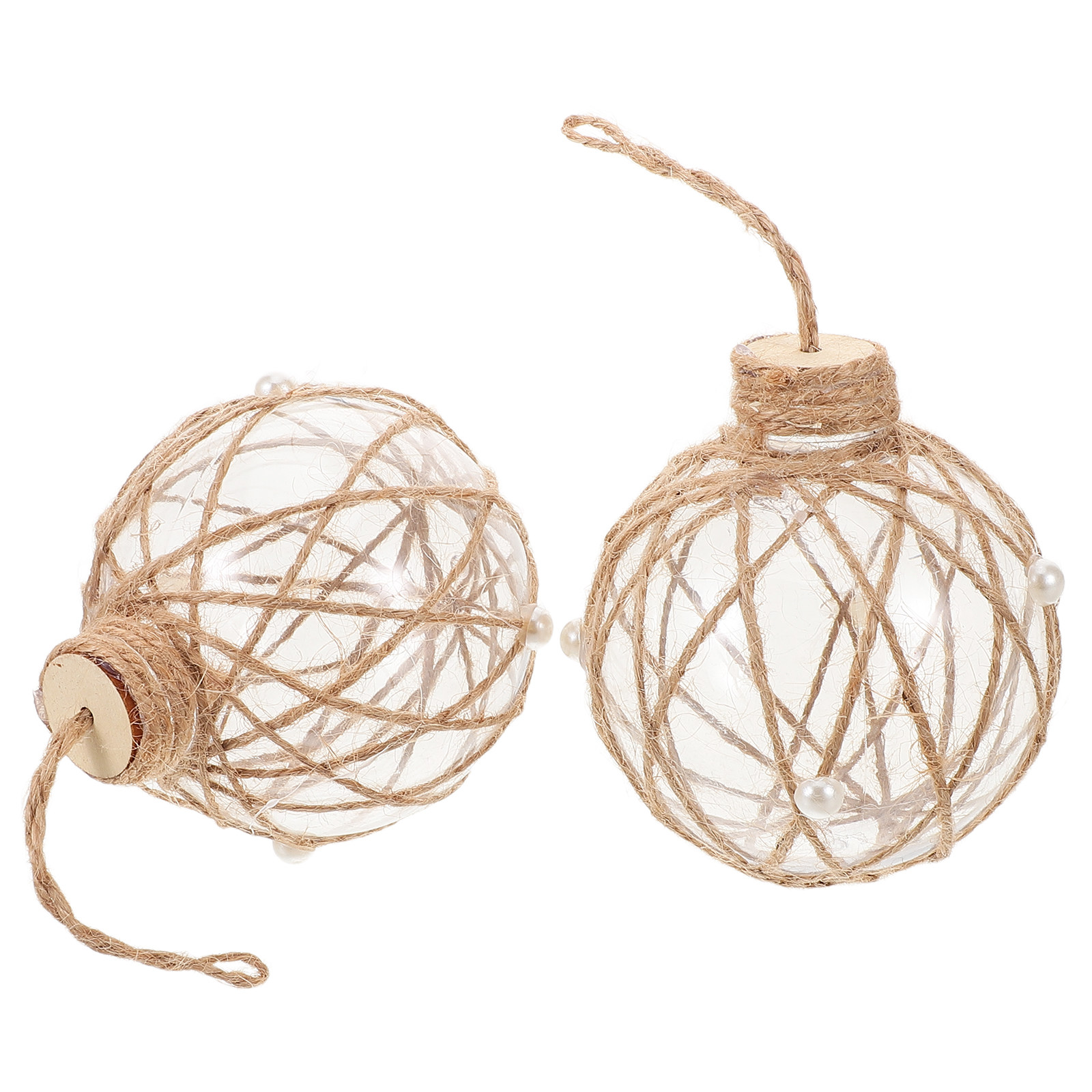 2 Adet Şeffaf Doldurulabilir N - Twine Jute Natural incelemesi ve fiyatı