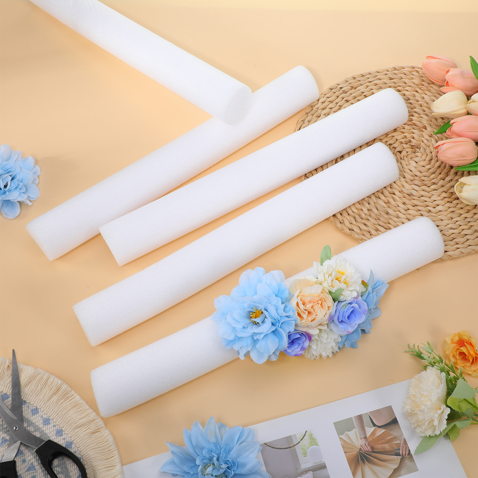 5 Adet 40Cm Çiçek Aranjmanları - The Florist Supply Shop incelemesi ve fiyatı
