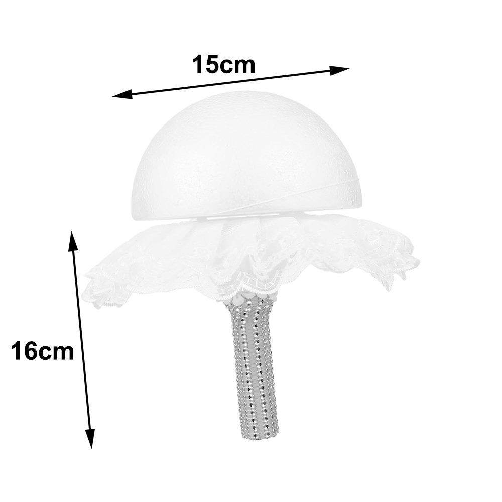 Moda Beyaz Dantel Köpük Buket  - Bouquet Holder Foam incelemesi ve fiyatı