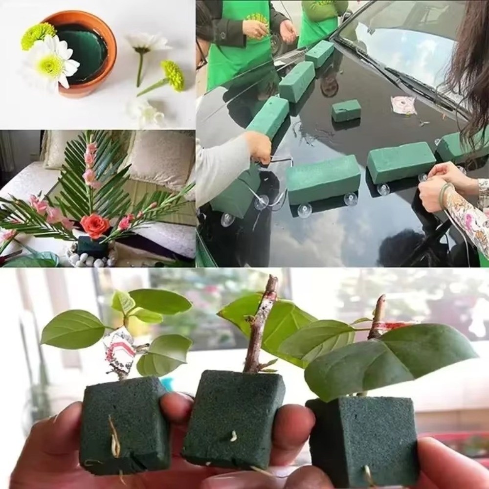 Yeşil Çiçek Aranjmanı Köpük Em - Bouquet Holder Foam incelemesi ve fiyatı